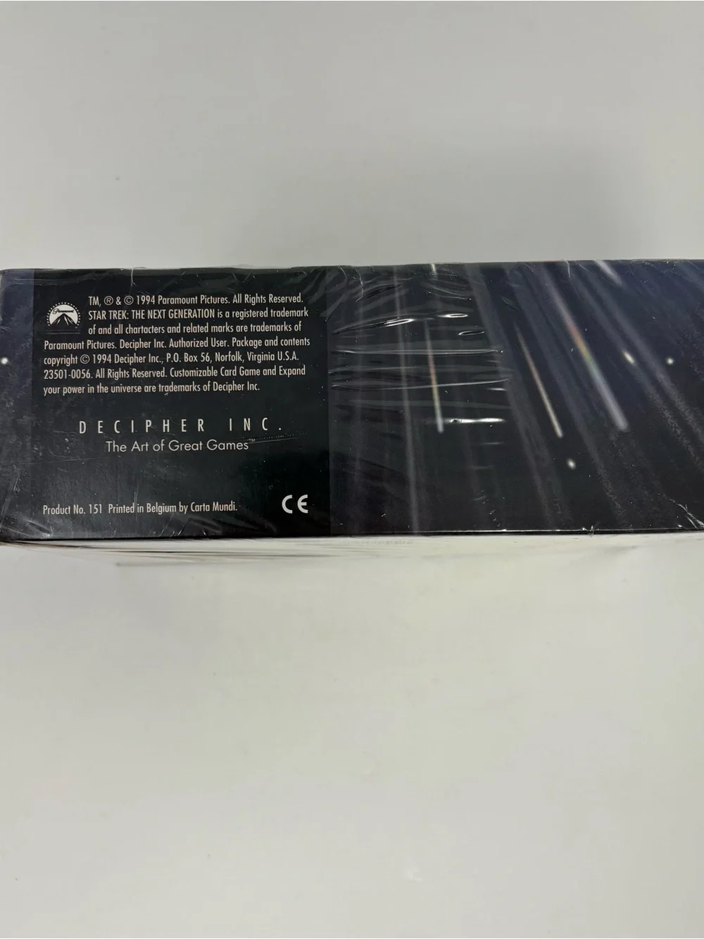 Star Trek: Next Generation - Customizable Card Game - Sealed Expansion Set Box